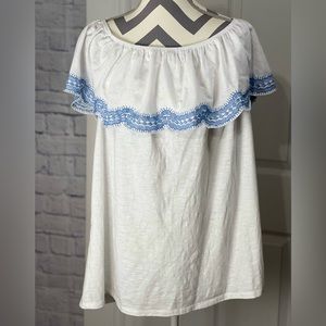 Style & Co ✨ White with On or Off Shoulder Option ✨3X